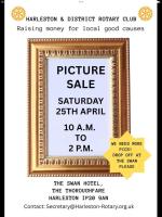 Picture Sale at TheSwan hotel in aid of Rotary funds